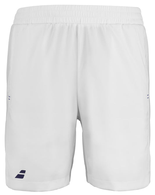 Babolat Play Mens Badminton Shorts - White