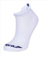 Babolat Womens Invisible Badminton Socks (2 Pack) - White