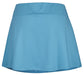 Babolat Play Womens Badminton Skirt - Cyan Blue - Bottom