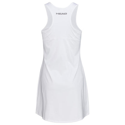 HEAD Womens Club 22 Badminton Dress - White - Rear