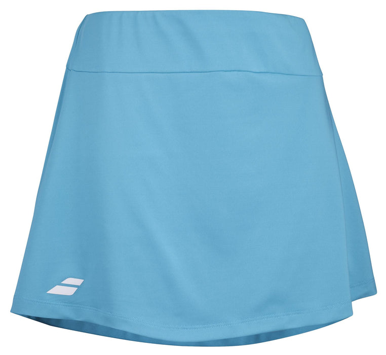 Babolat Play Womens Badminton Skirt - Cyan Blue - Angle
