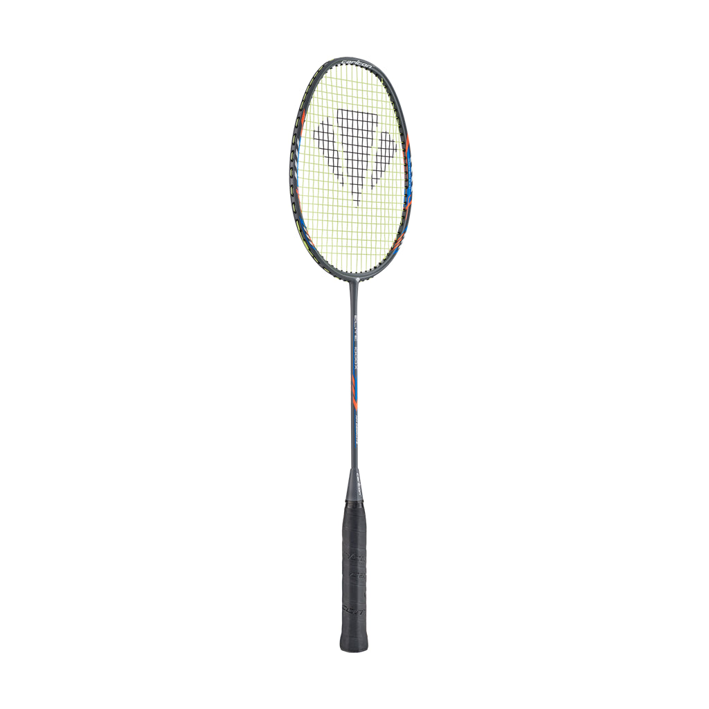 Carlton Elite 1000X Badminton Racket - Grey - Side