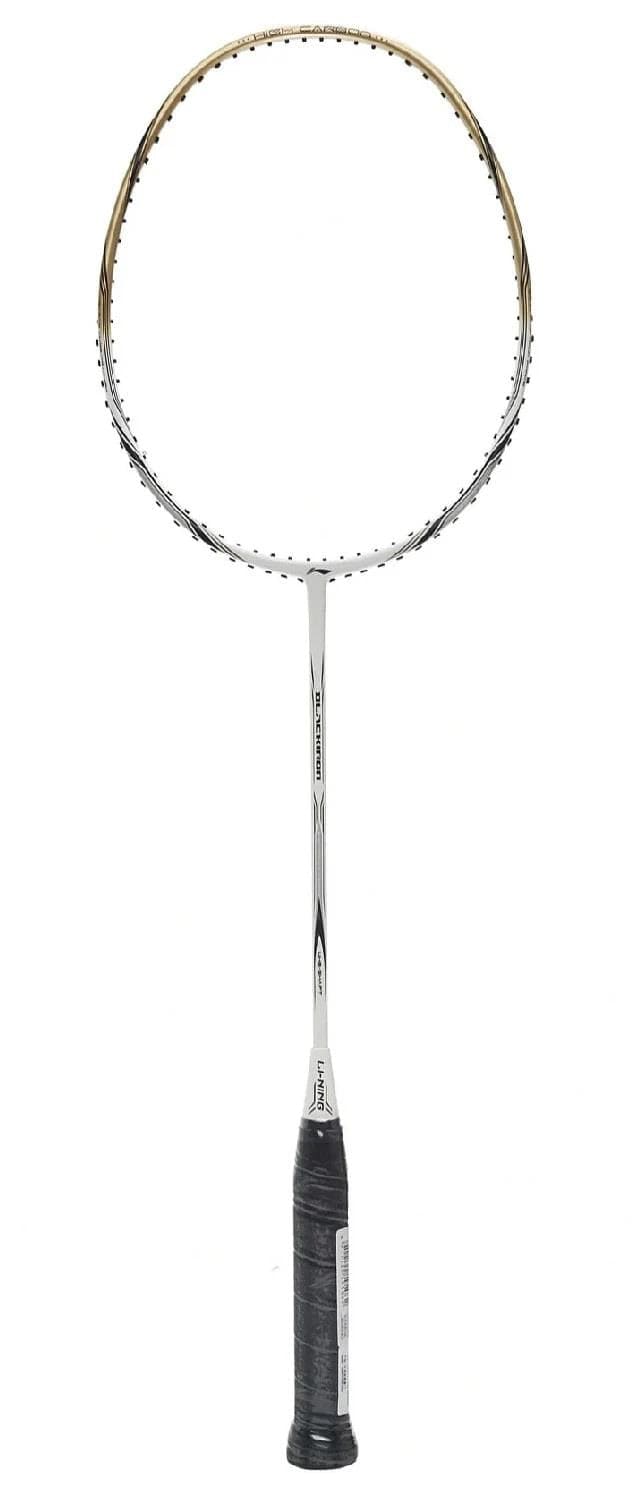 Li-Ning Black Iron 4U Badminton Racket - New Pale Gold — Badminton HQ