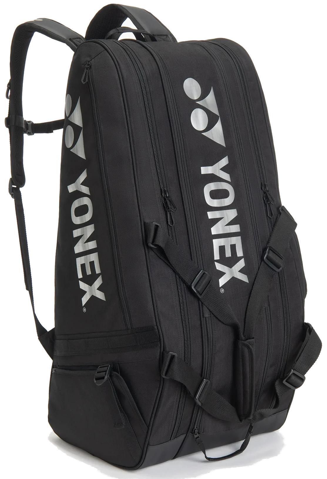 Yonex BA72629EX Gearlogic 9 Racket Badminton Bag - Black