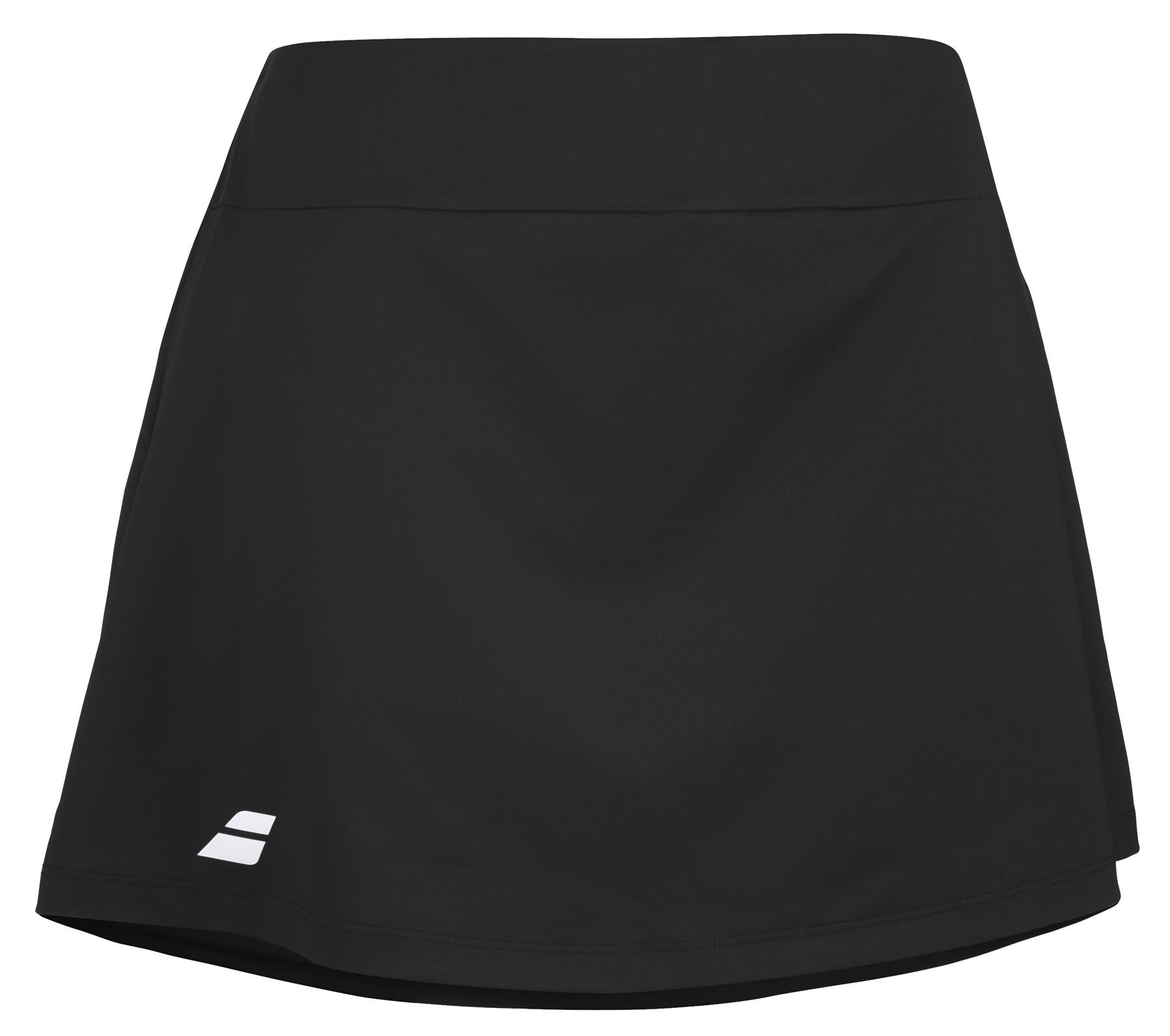 Babolat Play Womens Badminton Skirt - Black - Angle