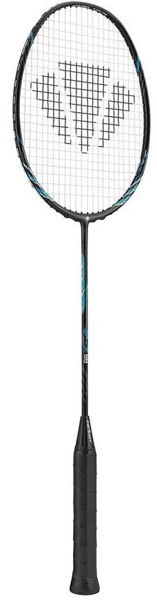 Carlton GP-X 88 Badminton Racket - Hotmelt Black / Blue - Side