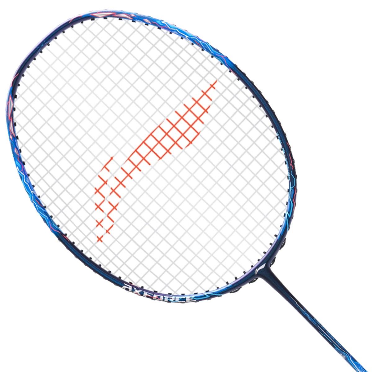 Li-Ning Axforce 90 Dragon Max 4U Badminton Racket - Blue - Throat