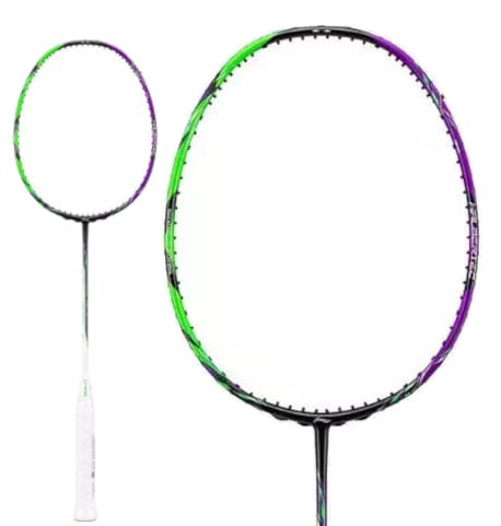 Li-Ning Halbertec 9000 Badminton Racket - Green Crystal / Dragons Viol ...
