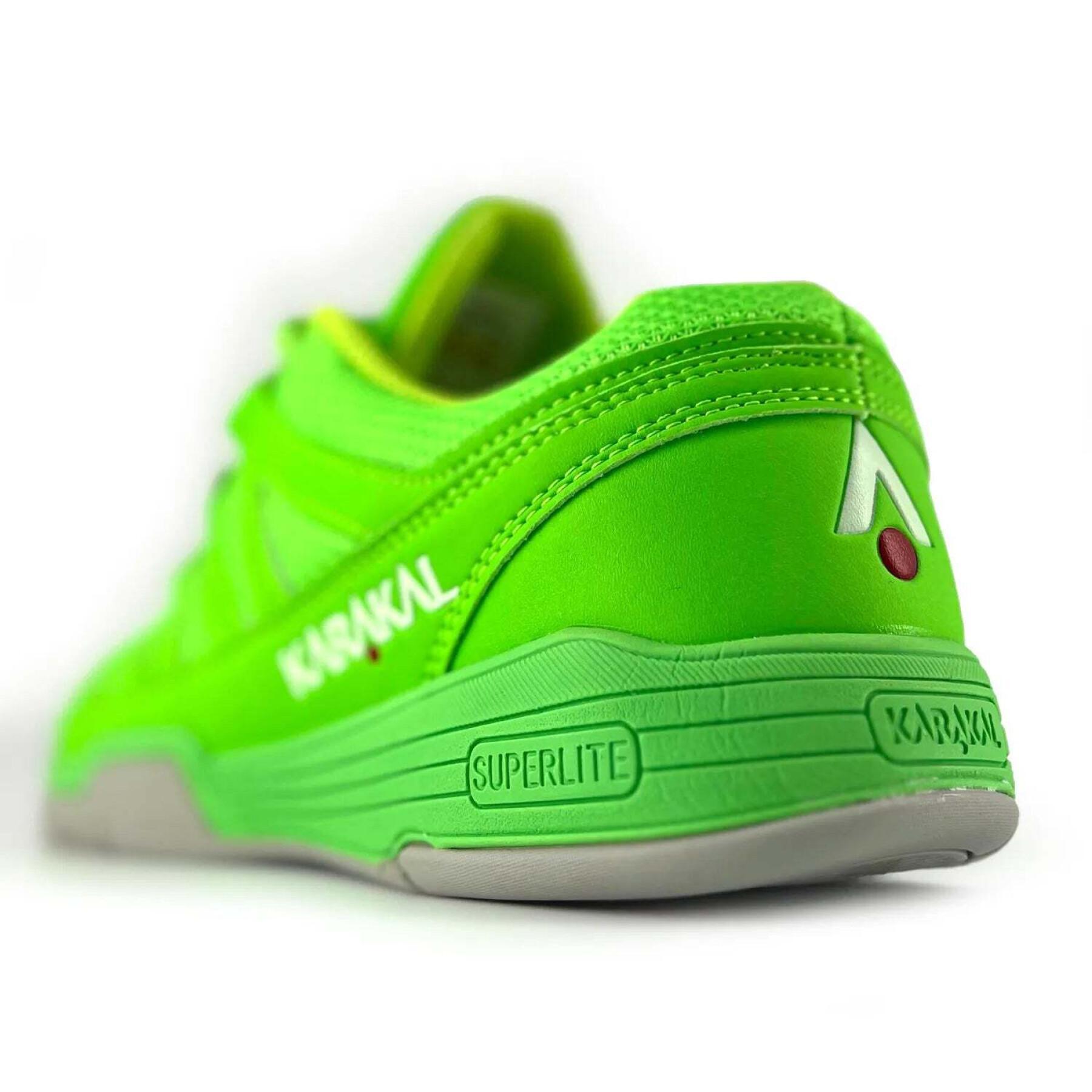 Karakal KF Pro Lite Badminton Shoes - Green - Rear