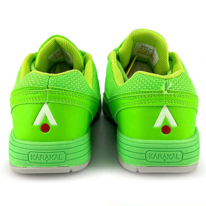 Karakal KF Pro Lite Badminton Shoes - Green - Heel