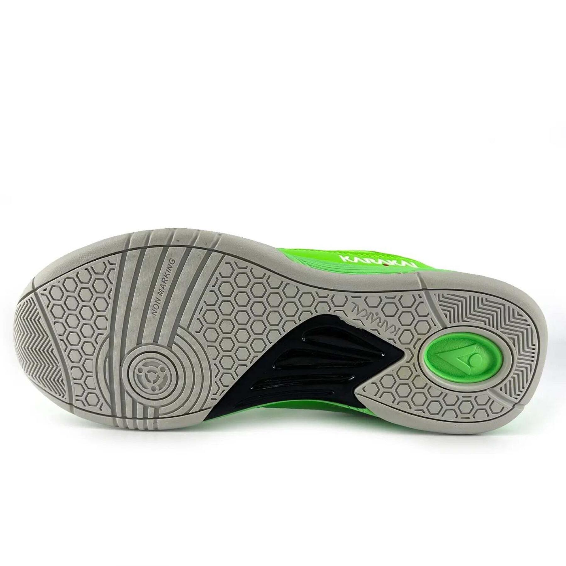 Karakal KF Pro Lite Badminton Shoes - Green - Sole
