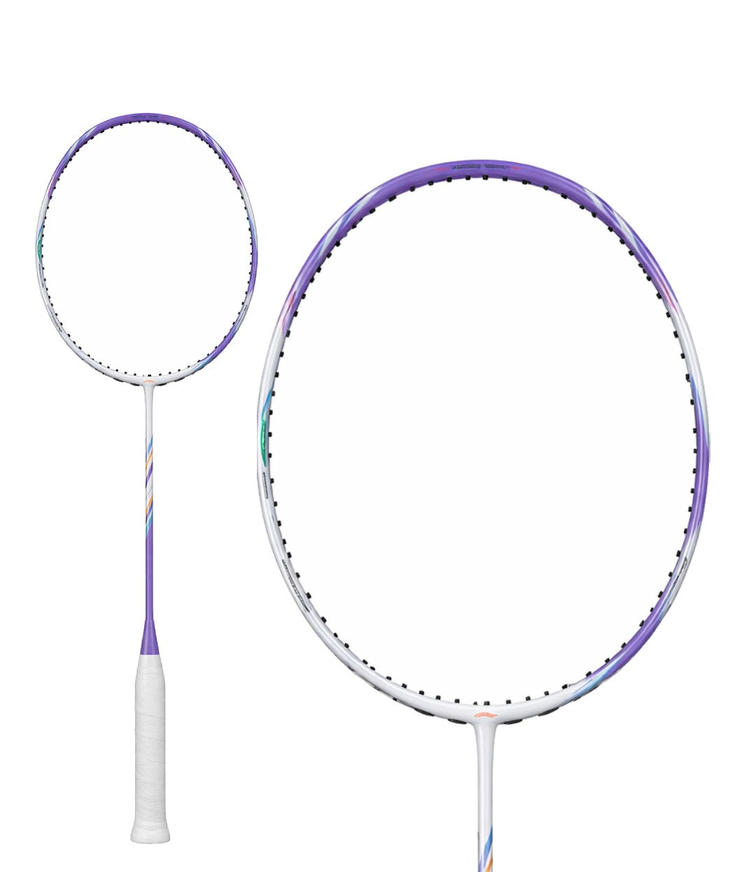 Li-Ning BladeX 600 4U Badminton Racket - White/Purple — Badminton HQ