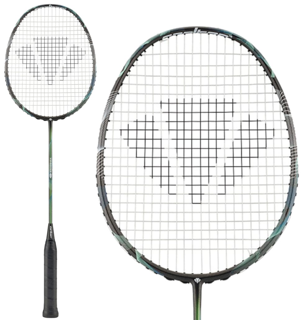 Carlton Velocitex V200 Badminton Racket - Dark Green / Black — Badminton HQ