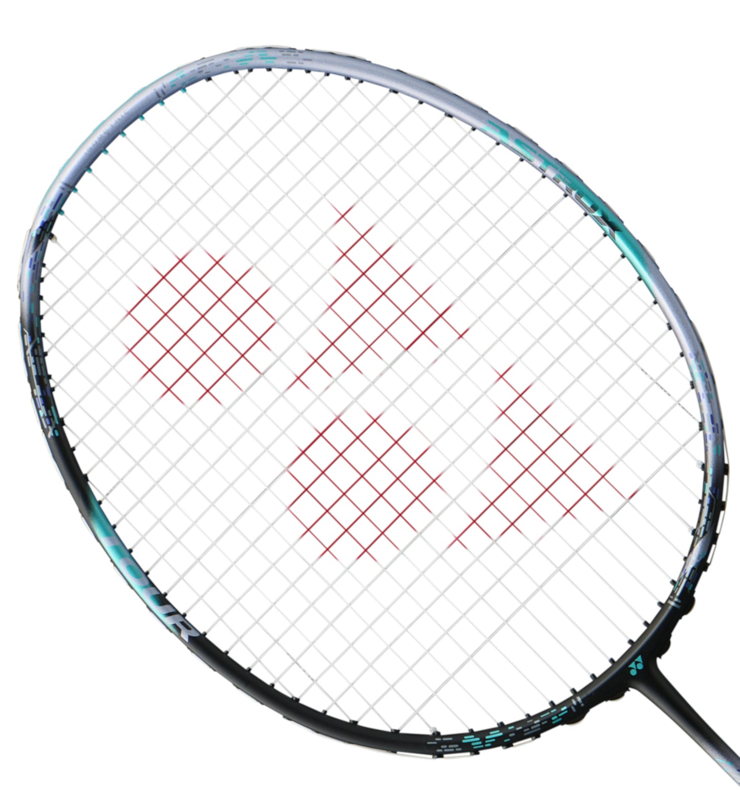 The Yonex Astrox 88D Tour 3U Gen 3 2024 Badminton Racket, from the renowned brand Yonex, features a black and silver frame with a red logo on its white strings. Designed for advanced players, it includes subtle hints of blue and green, making it ideal for dynamic backcourt play.