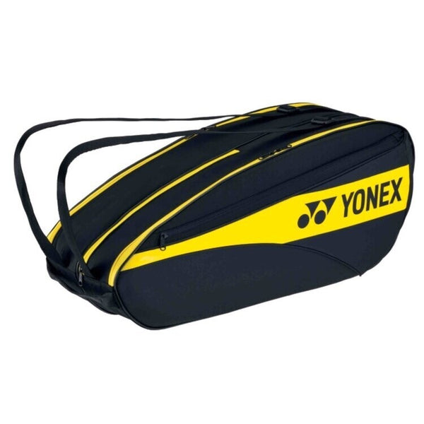 Yonex 42326EX 6 Piece Racket Bag - Lightning Yellow / Black