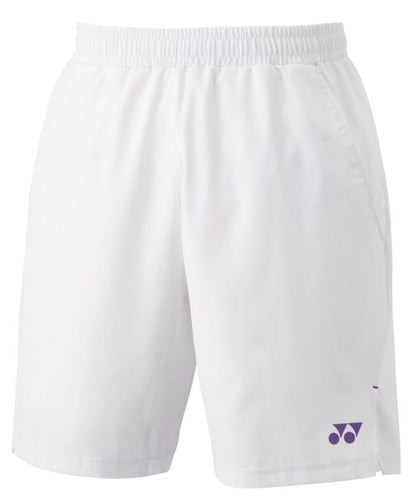 Yonex 15164 Mens Badminton Shorts White — Badminton HQ