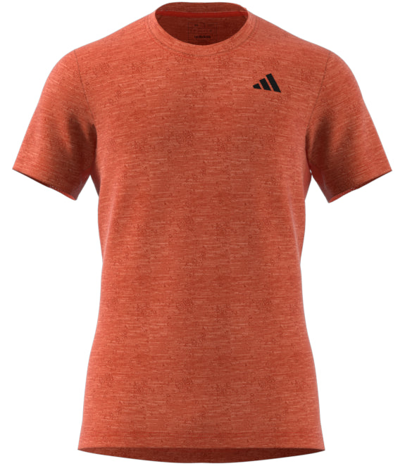 ADIDAS Mens Freelift Badminton T-Shirt - Red