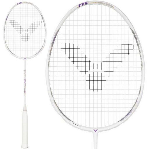Victor Thruster TTY Badminton Racket - White
