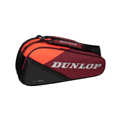 Dunlop CX Performance 8 Badminton Racket Bag - Black / Red - Rear