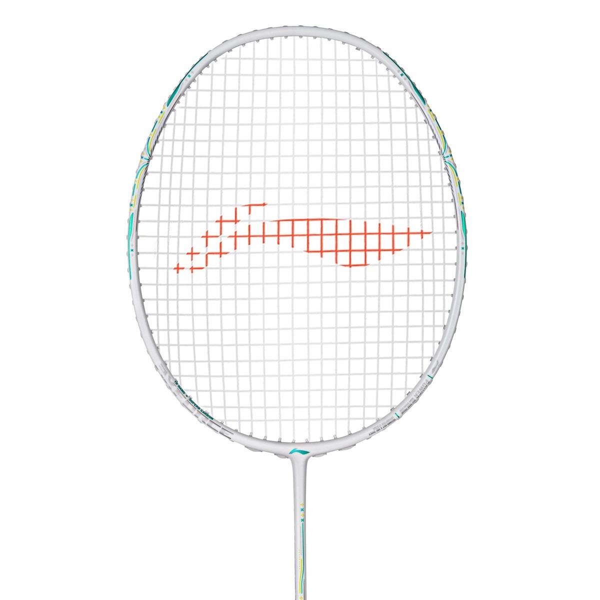 Li-Ning Axforce 60 4U Badminton Racket - White - Head