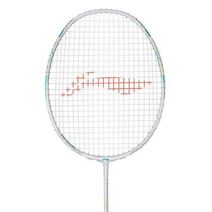 Li-Ning Axforce 60 4U Badminton Racket - White - Head