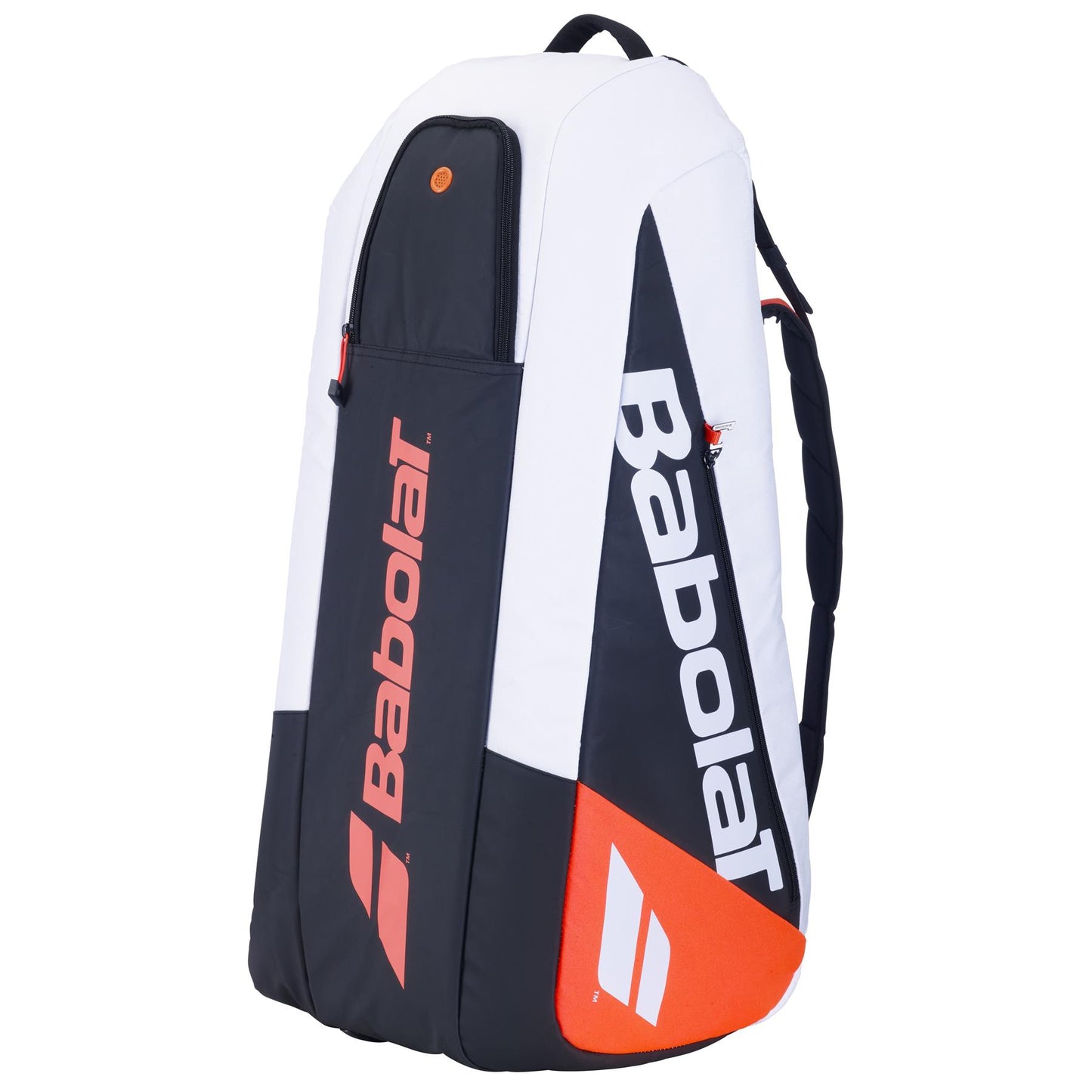 Babolat RH6 Pure Strike 4th Gen 6 Racket Badminton Bag - White / Black / Red - Rear