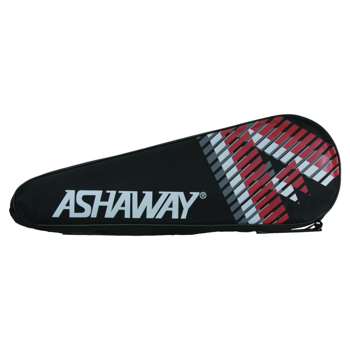 Ashaway Racket Gun Ashaway AB18 Badminton Racket Cover - Black / Red — Badminton HQ