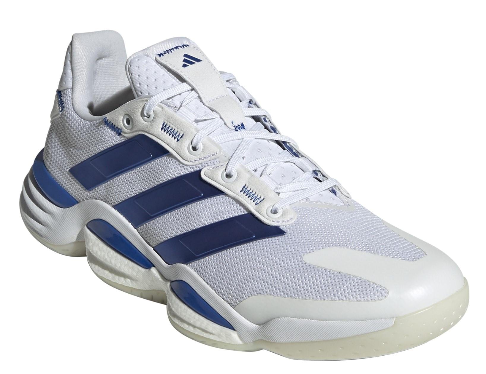 ADIDAS Stabil 16 Mens Badminton Shoes White Blue