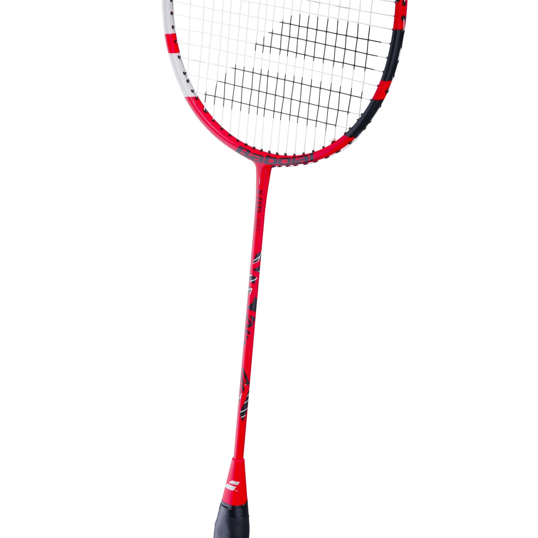 Babolat X-Feel Rise Badminton Racket -  Red - Shaft
