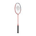 Carlton Aerospeed 400 Badminton Racket - Red / Grey - Side