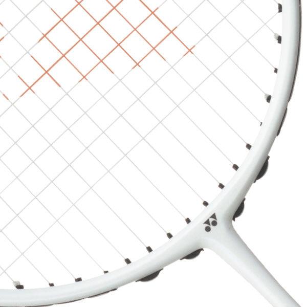 Yonex Nanoflare Nextage 4U Badminton Racket - White / Grey - Throat