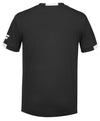 Babolat Play Mens Crew Neck Badminton T-Shirt - Black - Back