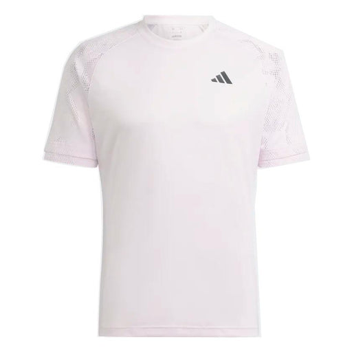 adidas Melbourne Mens Raglan T-Shirt - Clear Pink