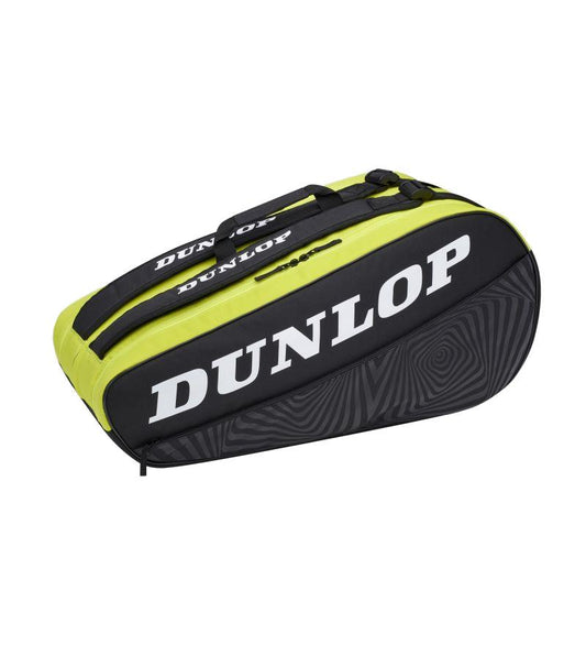 Dunlop SX-Club 10 Racket Bag - Black / Yellow