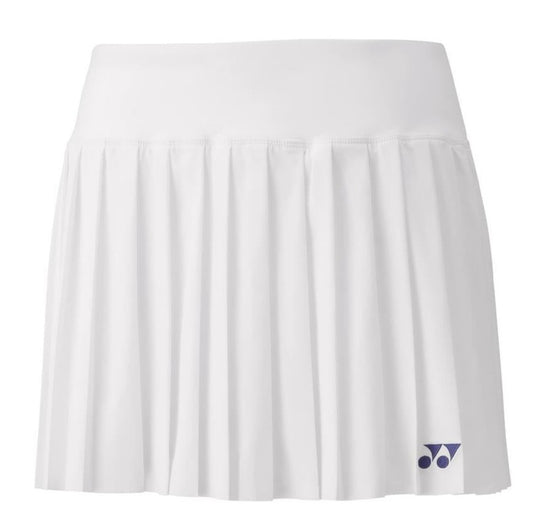 Yonex 26123 Womens Badminton Skirt - White