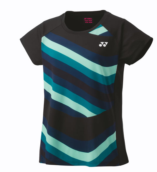 Yonex 16694EX Womens Badminton T-Shirt - Black