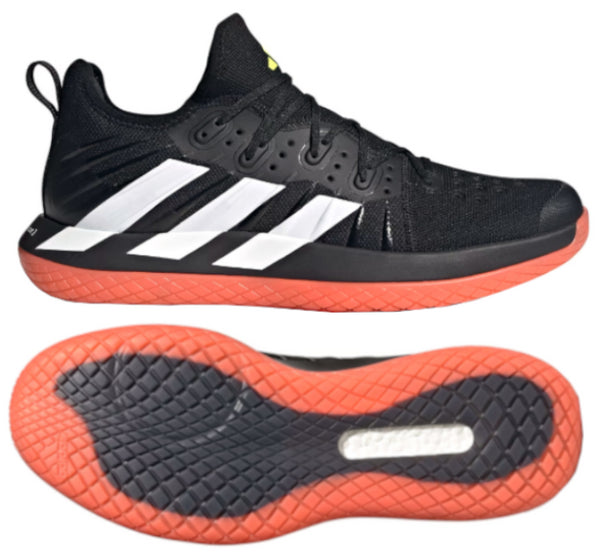 ADIDAS Stabil Next Gen Primeblue Mens Indoor Court Badminton Shoes - Core Black / Red - Main