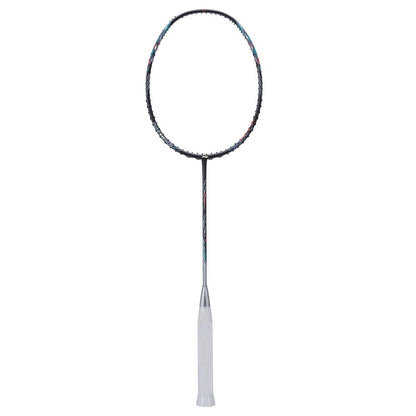 Introducing the Li-Ning Axforce 70 4U Badminton Racket in Black/Silver, a sleek option with a dark frame and white grip handle. Equipped with a wing stabiliser for enhanced control, this lightweight design is perfect for elevating your game. Ideal for players seeking precision and agility on the court.