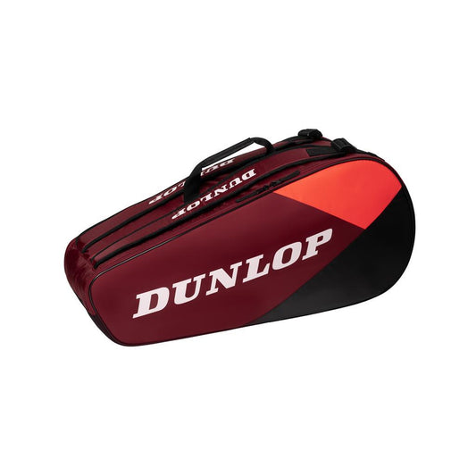 Dunlop CX Club 6 Badminton Racket Bag - Black / Red