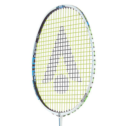 Karakal BZ Lite Badminton Racket - White - Angled