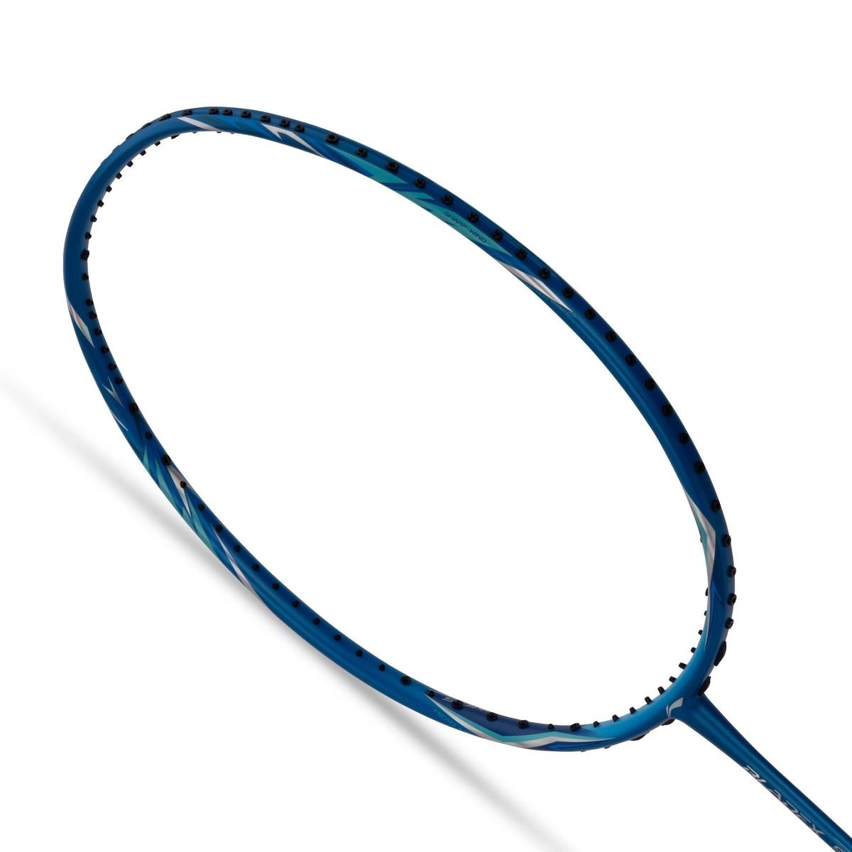 Li-Ning BladeX Sonar 3U Badminton Racket - Blue - Grommets