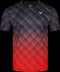 Victor Team Line Unisex Badminton T-Shirt T-13100 C - Black / Red
