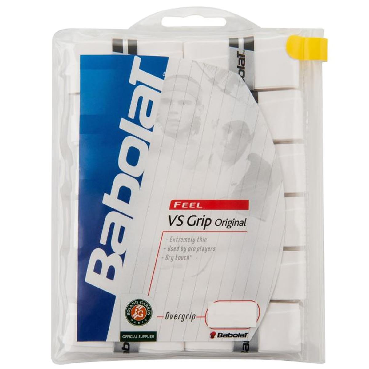 Babolat VS Tennis Overgrip - White - 12 Pack