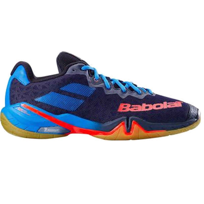 Babolat Shadow Tour Badminton Shoes - Black Blue