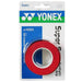 Yonex AC102EX Super Grap Badminton Overgrip - 3 Pack - Red