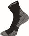 Li-Ning Mens Mid-Cut Sports Socks - Black / Grey