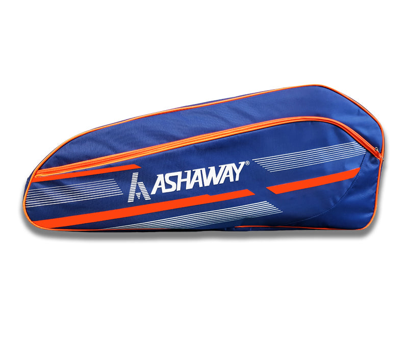 Ashaway ATB 866 Double 6 Racket Thermo Bag - Blue / Orange