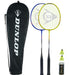 Dunlop Nitro Star 2 Player Badminton Set - Yellow / Blue