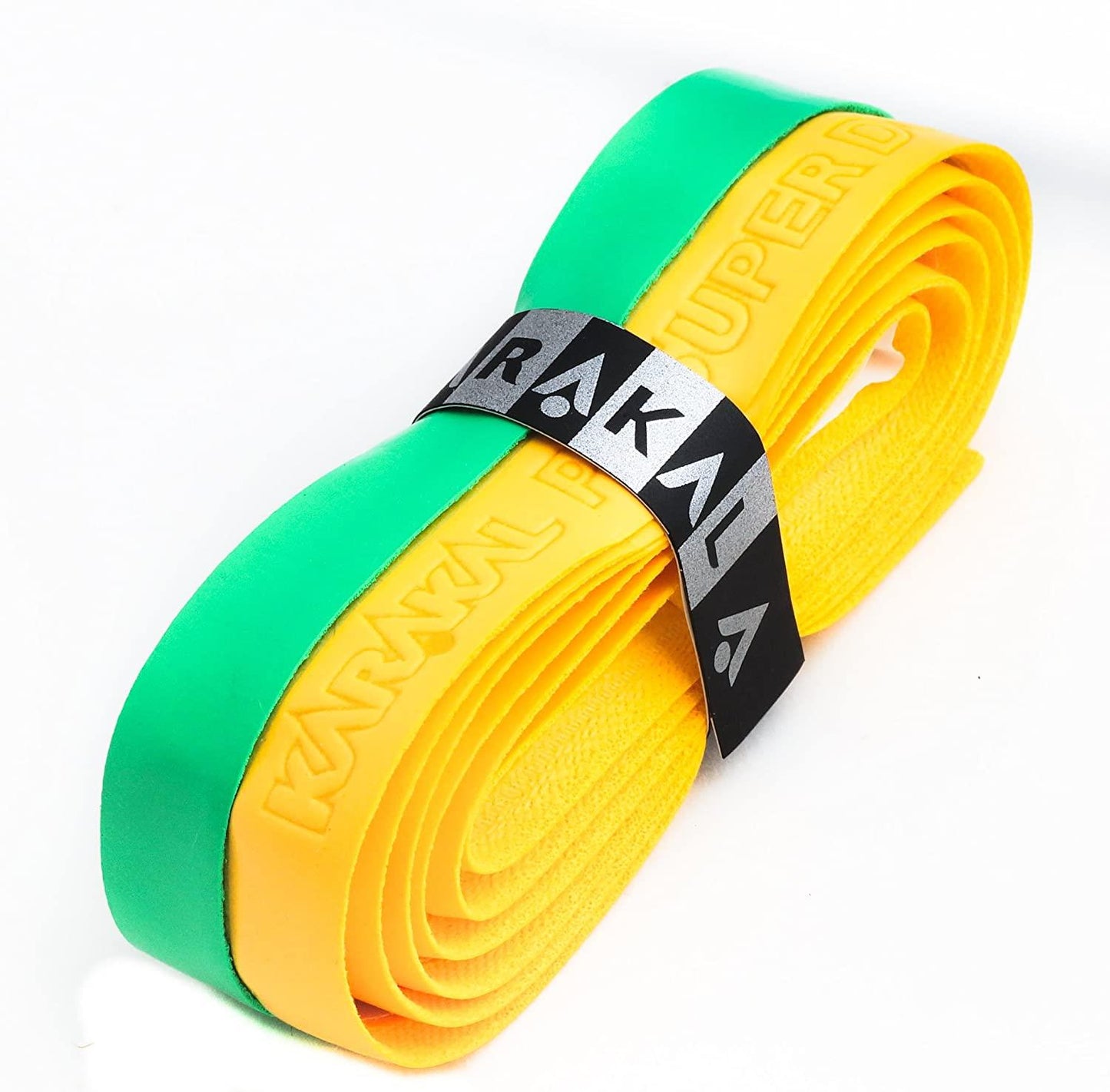 Karakal PU Badminton Duo Super Grip Single - Yellow / Green