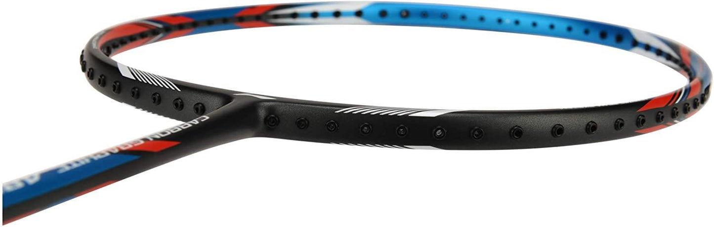 Li-Ning Carbon Series A800 Badmintion Racket - Blue / Red